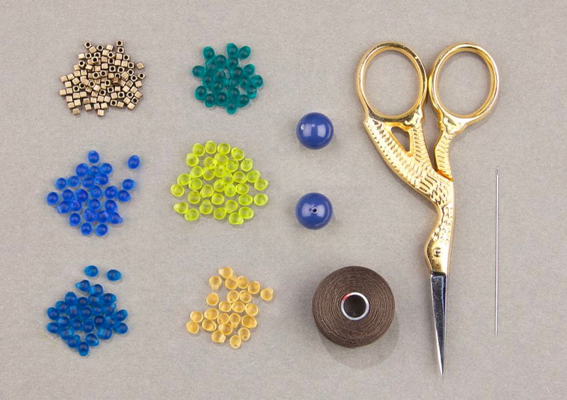 Candy Dot Drop Bracelet Materials
